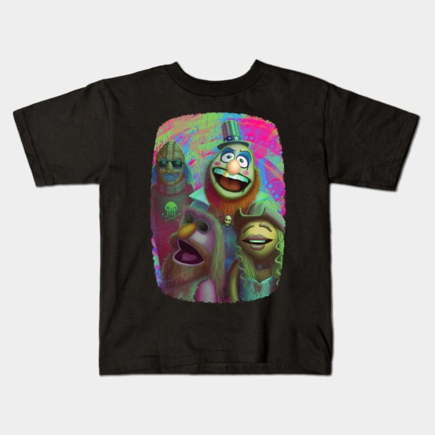 Muppet Maniacs - Electric Mayhem as Firefly Family Kids T-Shirt by GrimbyBECK